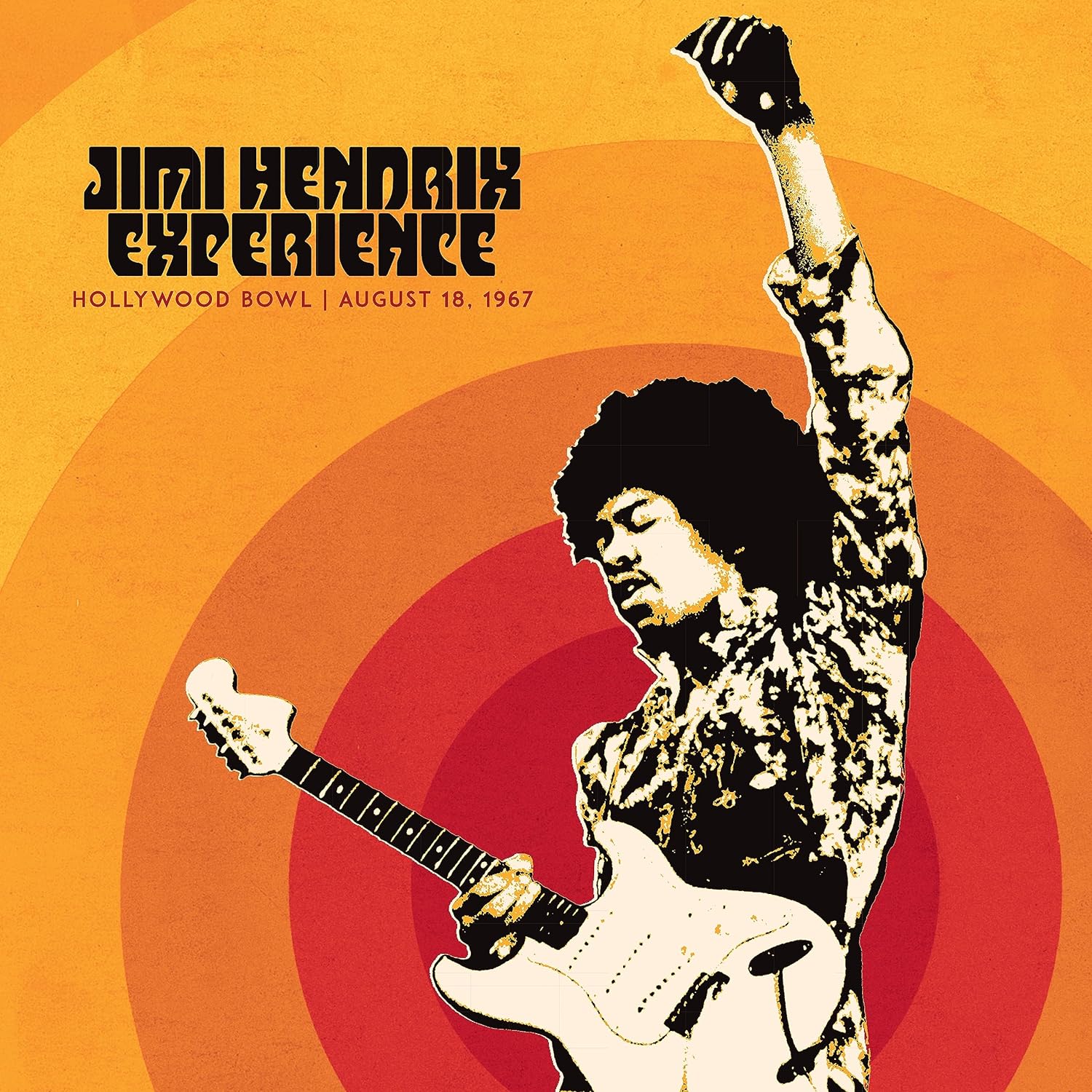 Image of Artwork for The Jimi Hendrix Experience's Jimi Hendrix Experience: Live At The Hollywood Bowl: August 18, 1967 (CD)